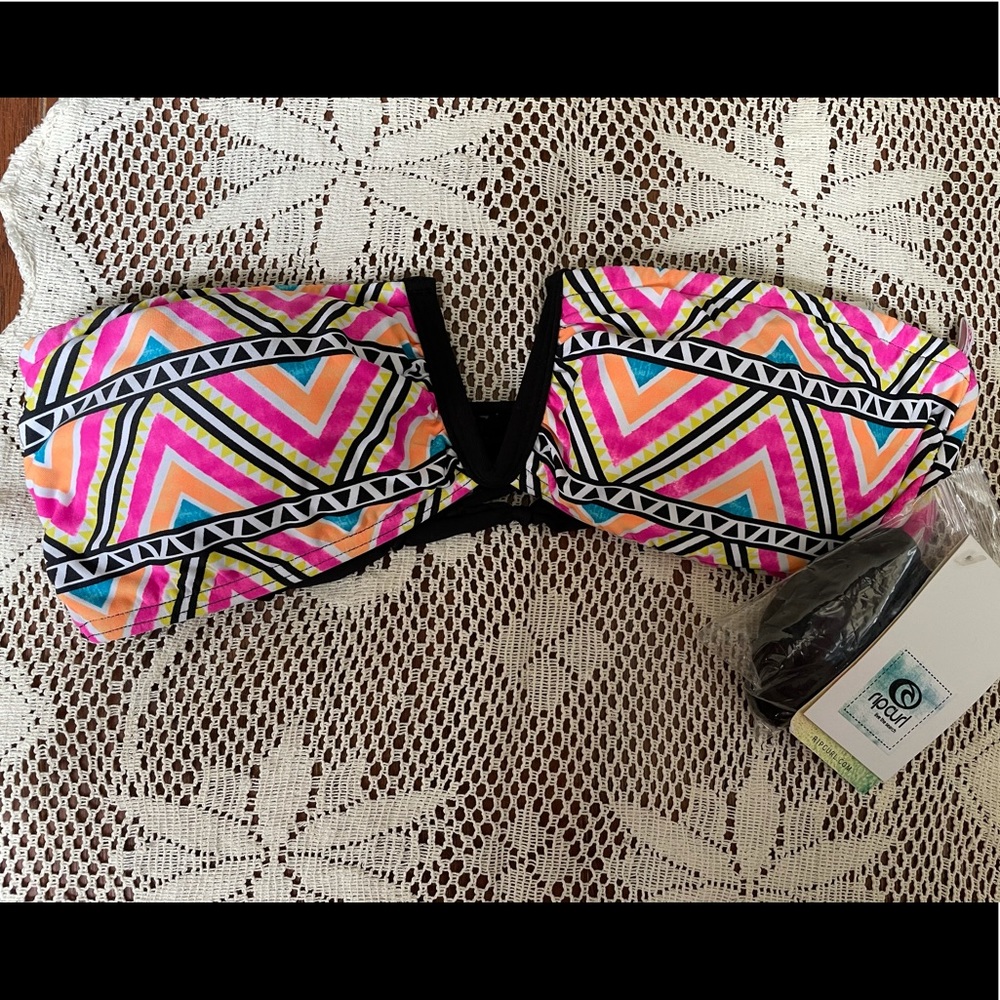 BNWT Ripcurl Bandeau Swim Top